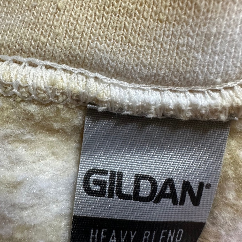 Gildan Heavy‎ Blend Yellow Tie Dye Sunflower Print Sweatshirt 3XL Womens - Picture 3 of 10